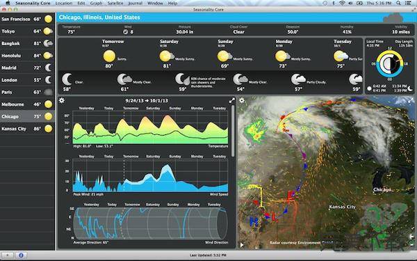 剑魂世界下载破解版苹果:Seasonality Core mac(世界天气预报软件)破解版下载-第1张图片-太平洋在线下载